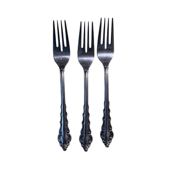 Stanley Roberts MELODY Stainless Rogers Co Flatware - 20 Piece Set Silverware - Picture 6 of 12
